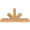 Ekena Millwork Richland Timber Gable Bracket, Western Red Cedar, 60"W x 38"H x 5 1/2"D x 5 1/2"F, 15/12 Pitch GBW060X38X0606RIC00SWR - alternate 3